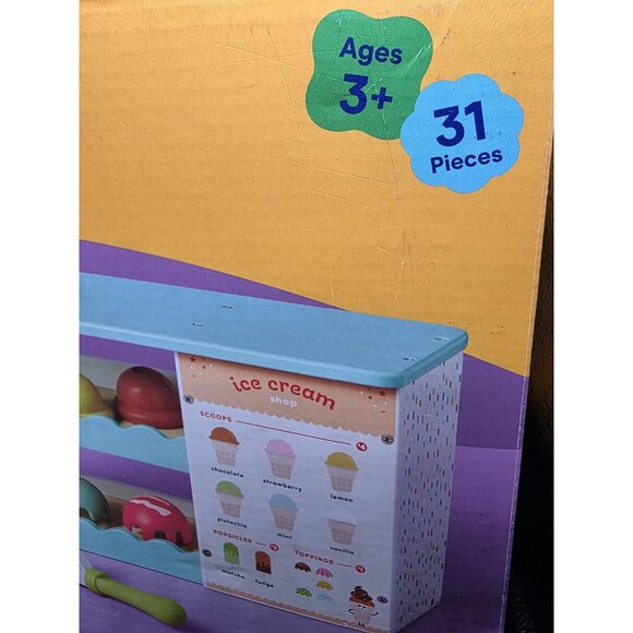 Giggle Scape Ice Cream Shop Play Set - Picture 6 of 6